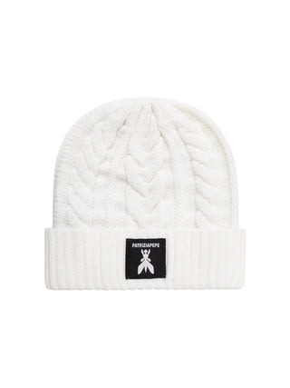 Patrizia Pepe cappello in maglia con trecce bambina panna 7F0029-K217 W146 PATRIZIA PEPE