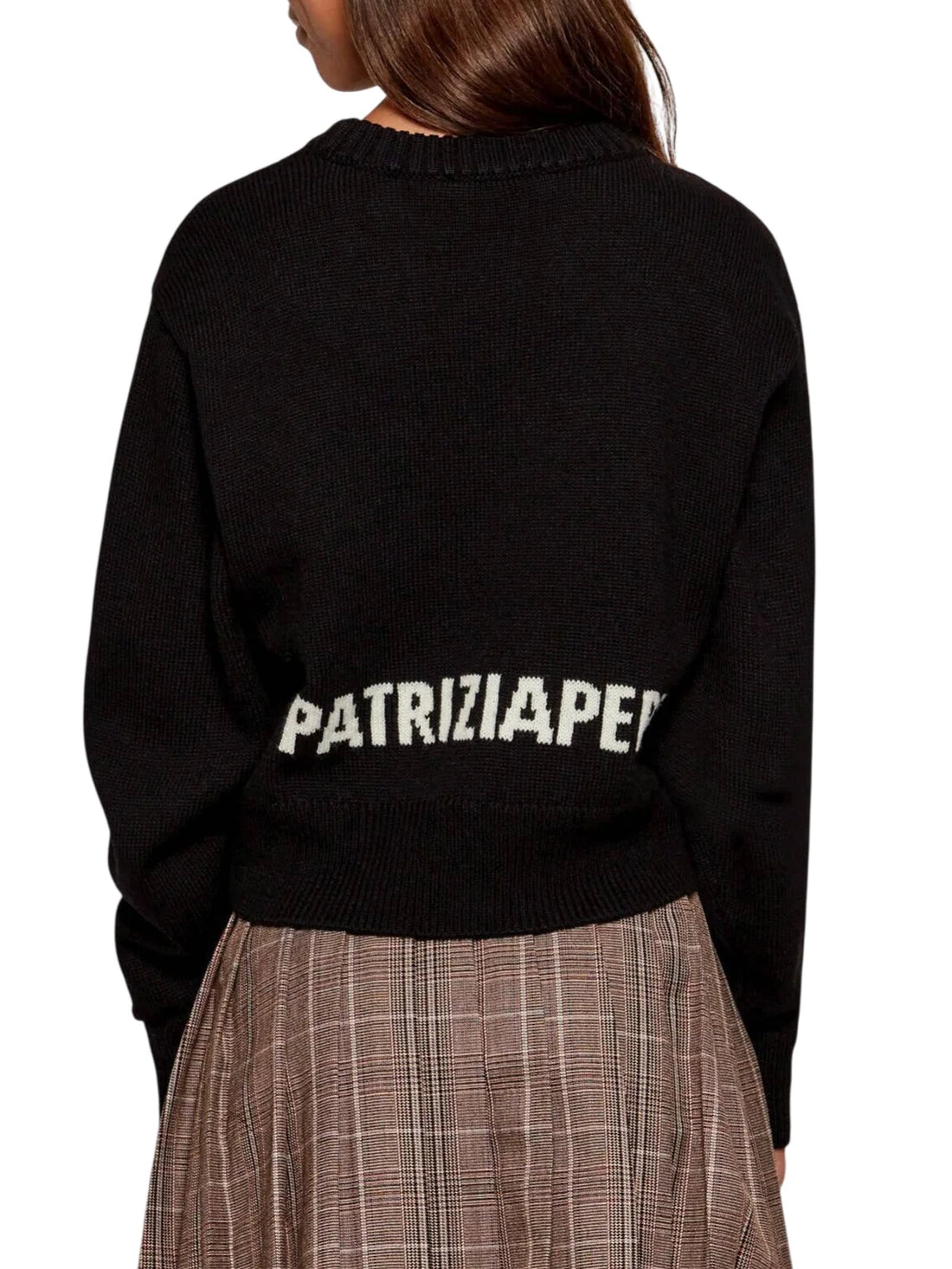 Patrizia Pepe maglia bambina misto lana nero