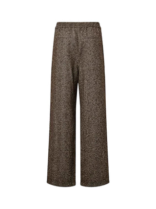 pcalberte herringbone pants 17166069 CHICORY COFFEE PIECES