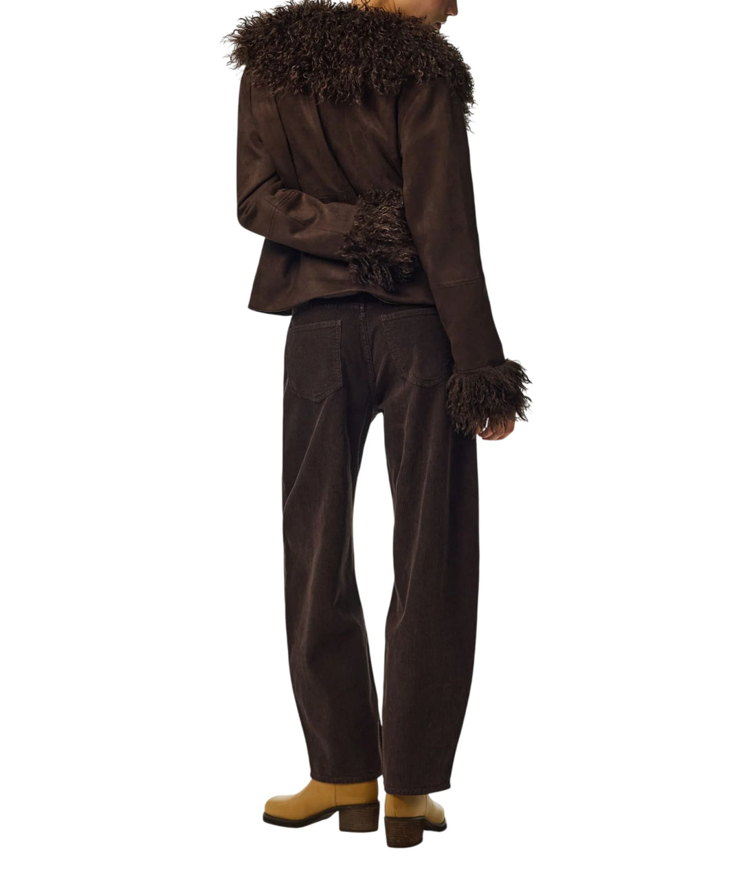 pcnanna brushed short jacket
