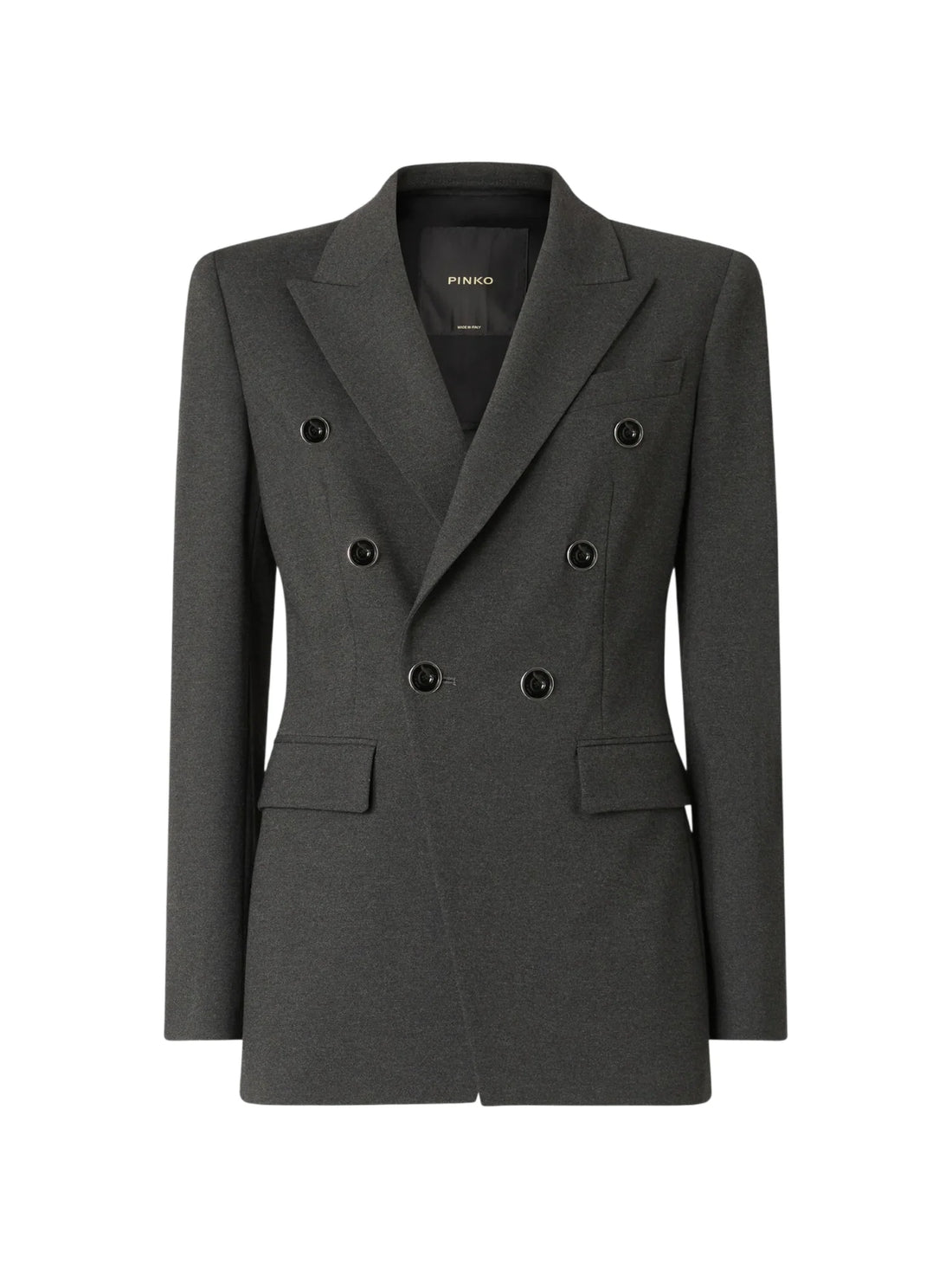 Pinko giacca blazer doppiopetto donna Hibiscus grigio