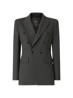 Pinko giacca blazer doppiopetto donna Hibiscus grigio
