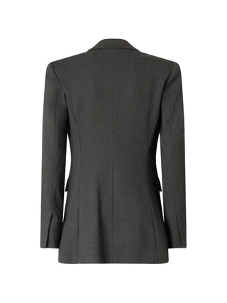 Pinko giacca blazer doppiopetto donna Hibiscus grigio 107438-A3AH I76 PINKO