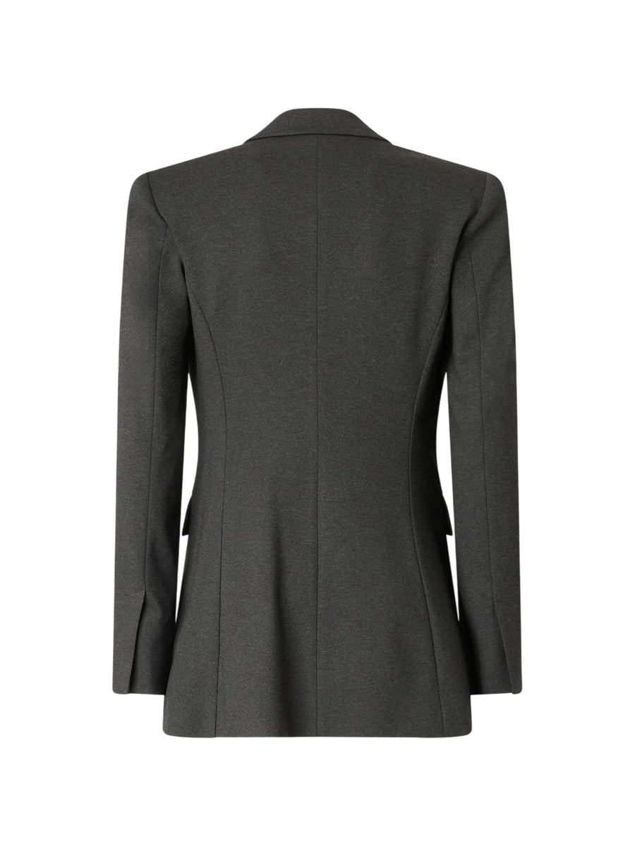 Pinko giacca blazer doppiopetto donna Hibiscus grigio