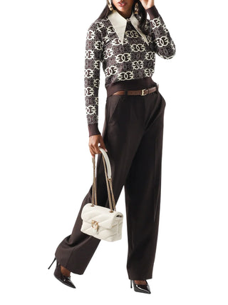 balbino pant.diagonale 107712-A3MS M04 PINKO