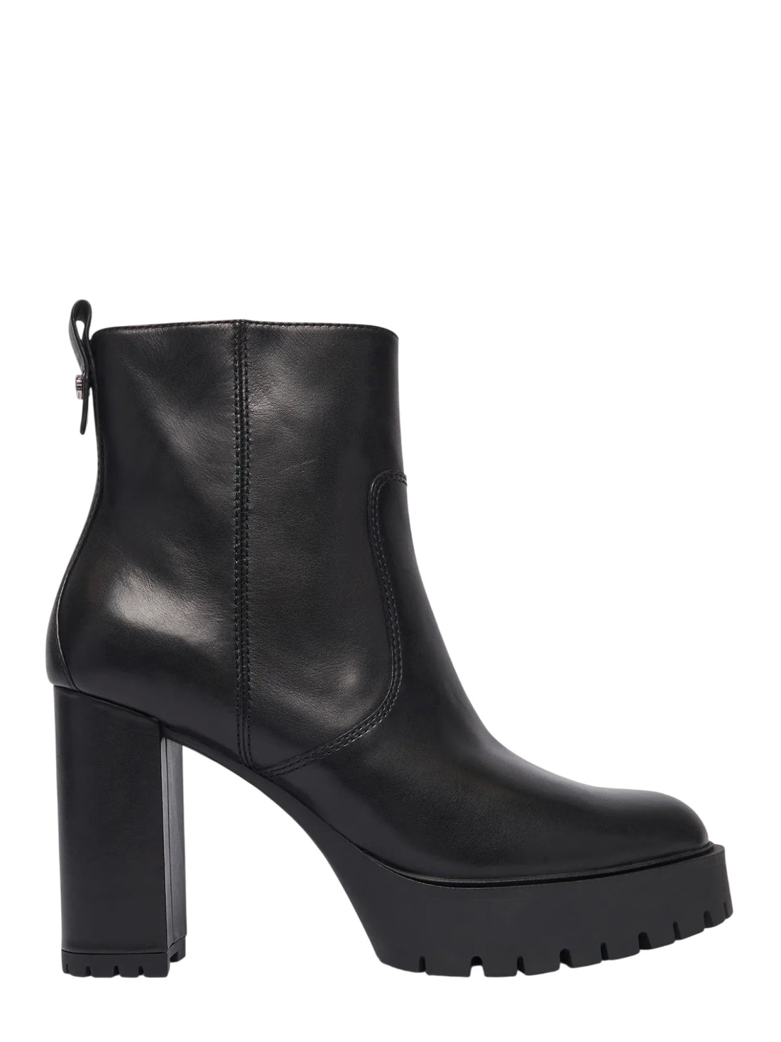 Pinko stivaletti alti tronchetto Clara in pelle nero