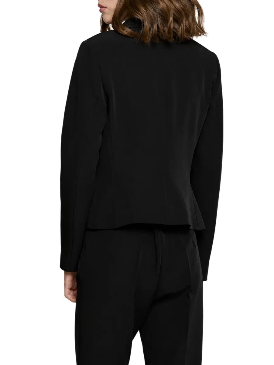 Relish giacca corta doppiopetto donna Attidu nero