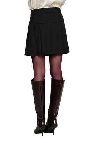 Relish gonna corta a pieghe con cintura Harrys nero HARRYS 1199 RELISH