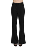 Relish pantaloni a zampa Iussis donna nero
