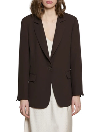 Relish giacca monopetto blazer Lastym donna marrone LASTYM 2961 RELISH 