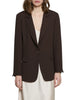 Relish giacca monopetto blazer Lastym donna marrone