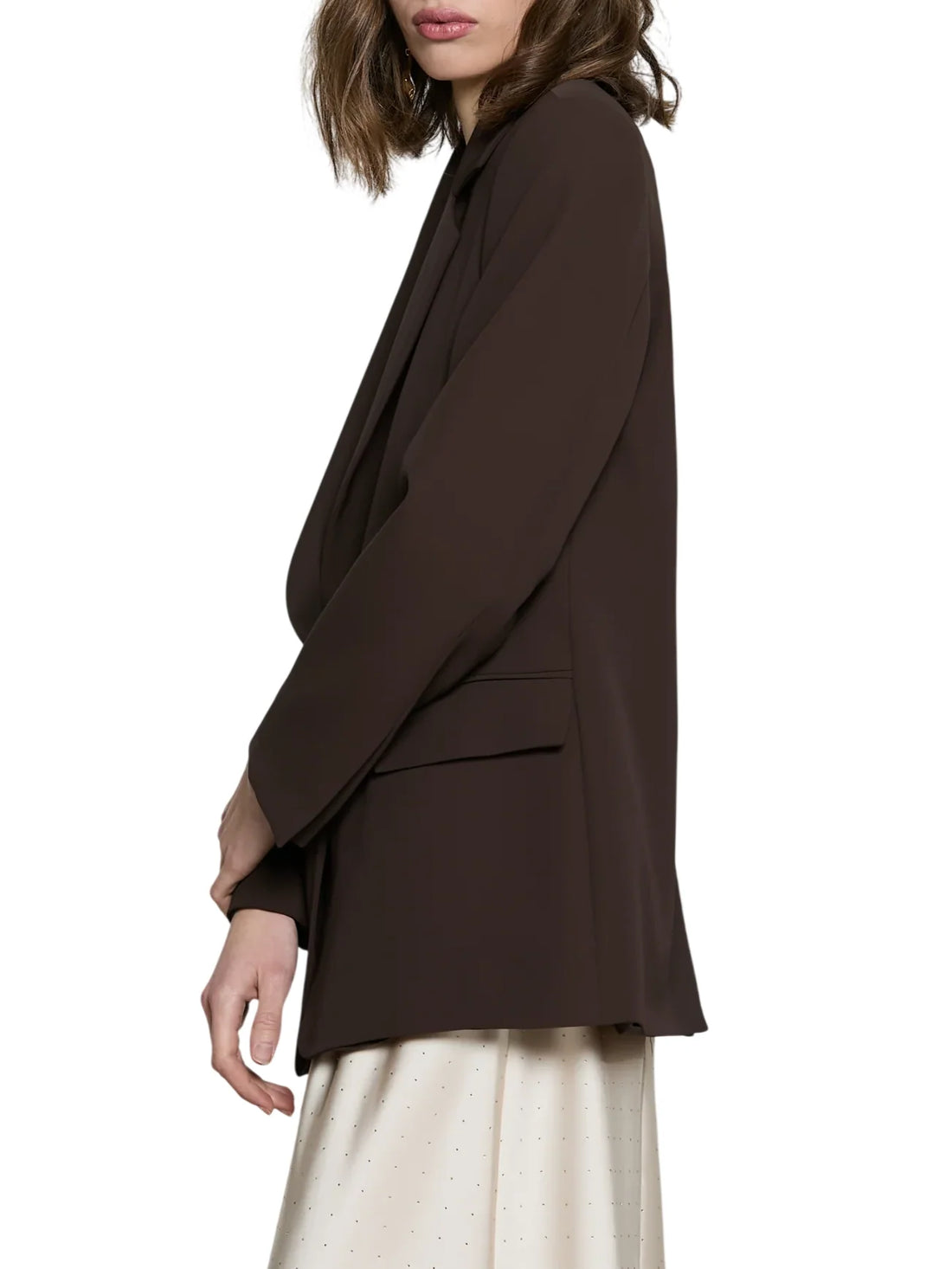 Relish giacca monopetto blazer Lastym donna marrone