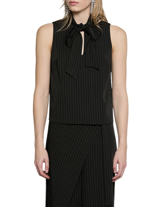 Relish blusa smanicata donna Moussa nero MOUSSA 1199 RELISH 
