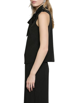 Relish blusa smanicata donna Moussa nero MOUSSA 1199 RELISH 