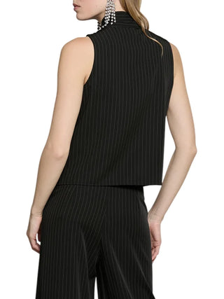 Relish blusa smanicata donna Moussa nero MOUSSA 1199 RELISH