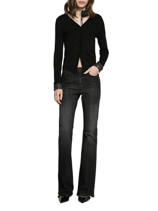 bordo paillettes +coll.fiore strass SMOOTH 1199 RELISH