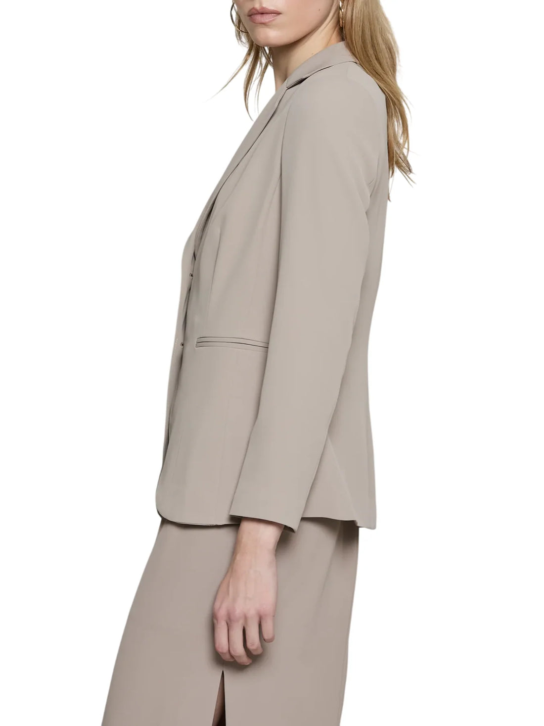 Relish giacca blazer monopetto Tobita donna tortora