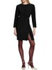 Relish abito corto donna Wulan nero