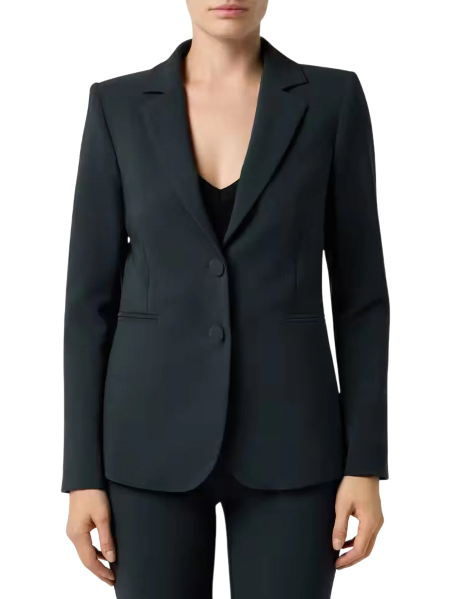 Sandro Ferrone giacca blazer donna monopetto Basile verde bosco S18YBGBASILE FOREST Sandro FERRONE 