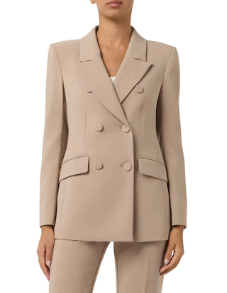 Sandro Ferrone giacca blazer doppiopetto donna Grara beige S18YBGRARA CASHA Sandro FERRONE 
