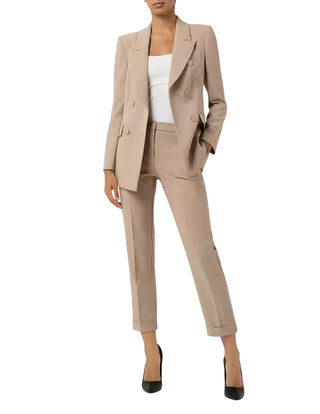 Sandro Ferrone giacca blazer doppiopetto donna Grara beige S18YBGRARA CASHA Sandro FERRONE 