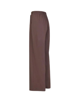 Sandro Ferrone pantaloni palazzo donna misto modal marrone S39YBGFPALAZZOVIC NOCE Sandro FERRONE