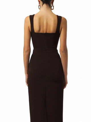 Silence top crop Amber donna marrone moro NP1001AMBER DARK BROWN SILENCE