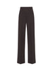 Silence pantaloni flare donna Betty marrone