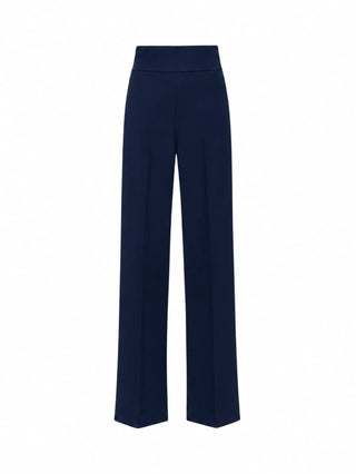 Silence pantaloni flare donna Betty blu SD2025PY NAVY SILENCE 