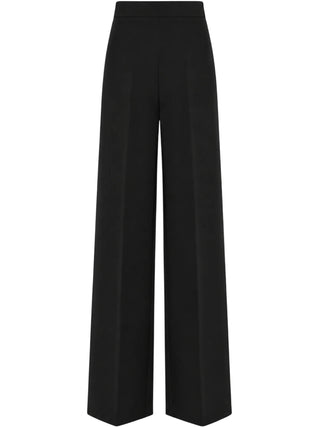 Silence pantaloni palazzo Daily donna nero SLPA019DAILY BLACK SILENCE 