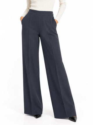 Silence pantaloni palazzo Daily donna grigio SLPA019DAILY DARK GREY SILENCE 