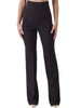 Silence pantaloni a zampa Amber donna marrone moro