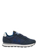 Sun68 sneakers uomo Tom Solid in tessuto e suede blu