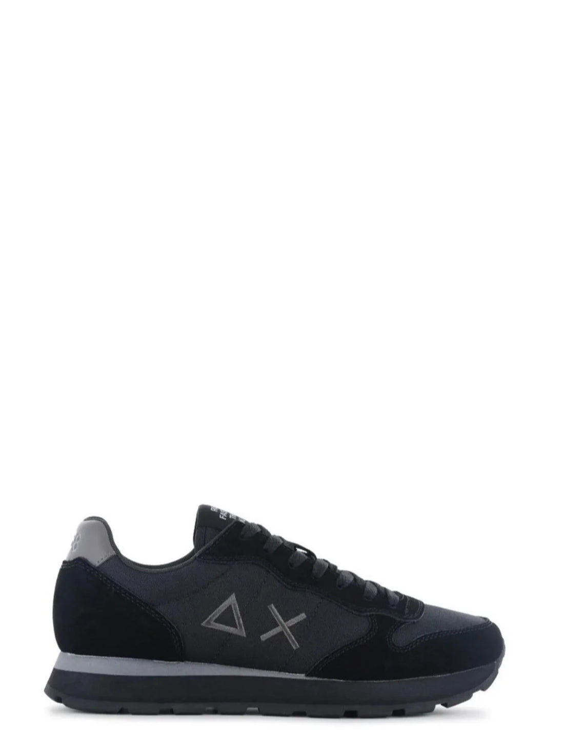 Sun68 sneakers uomo Tom Solid in tessuto e suede nero