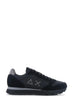 Sun68 sneakers uomo Tom Solid in tessuto e suede nero