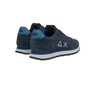 Sun68 sneakers uomo Tom Suede blu