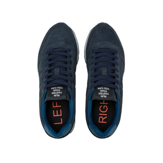 Sun68 sneakers uomo Tom Suede blu