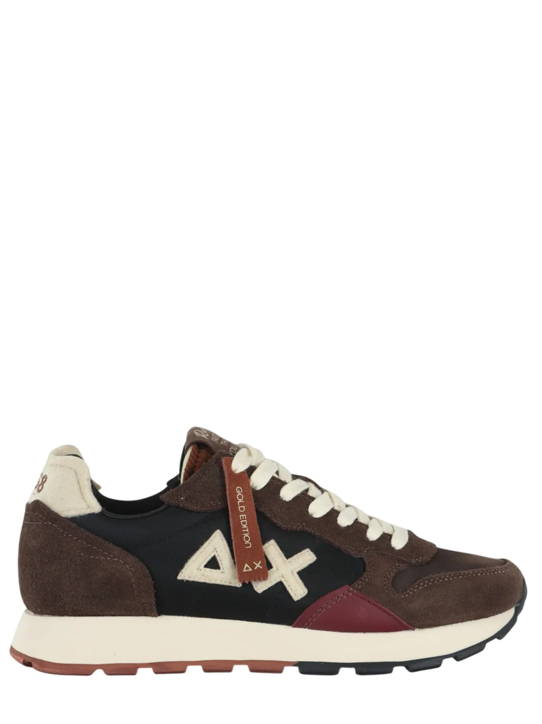 Sun68 sneakers Tom Winter uomo colorblock marrone