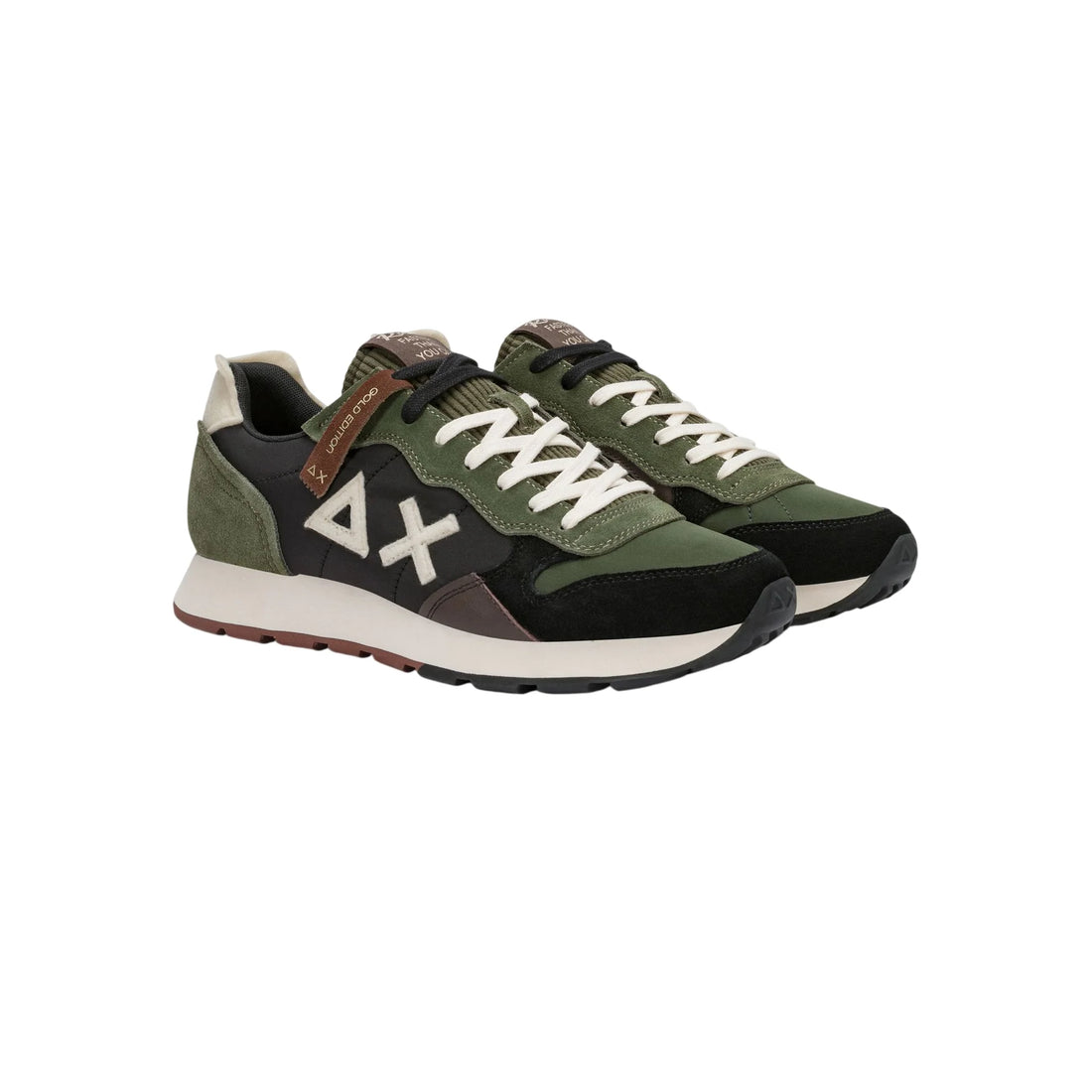 Sun68 sneakers Tom Winter uomo colorblock verde