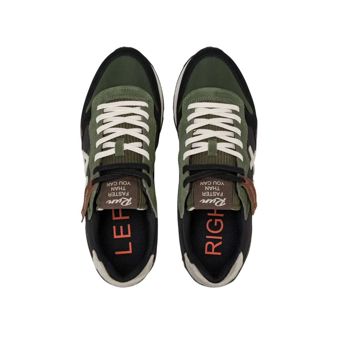 Sun68 sneakers Tom Winter uomo colorblock verde