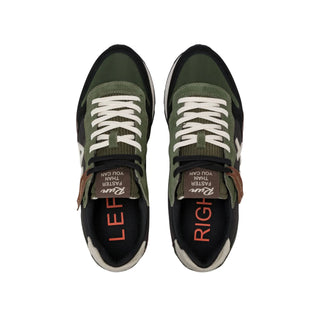Sun68 sneakers Tom Winter uomo colorblock verde Z46107 MILITARE SCURO SUN68