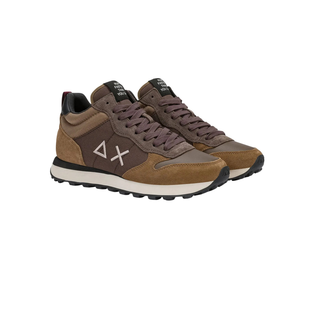Sun68 sneakers uomo Tom 2.0 Mid colorblock marrone