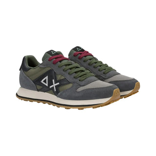 Sun68 sneakers uomo Jaki 2.0 Bicolor grigio verde