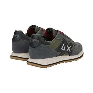 Sun68 sneakers uomo Jaki 2.0 Bicolor grigio verde