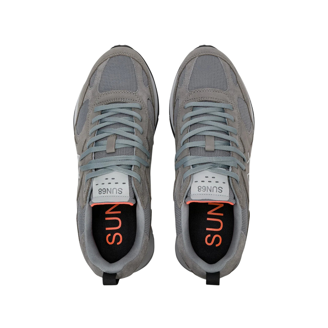 Sun68 sneakers uomo Jaki 2.0 Nubuck grigio