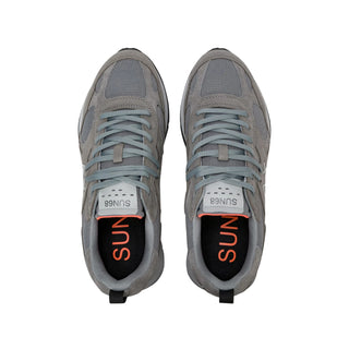 Sun68 sneakers uomo Jaki 2.0 Nubuck grigio