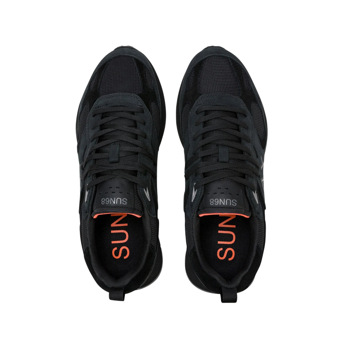Sun68 sneakers uomo Jaki 2.0 Nubuck nero