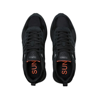 Sun68 sneakers uomo Jaki 2.0 Nubuck nero