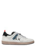 Sun68 sneakers uomo in pelle Urban Basket panna nero