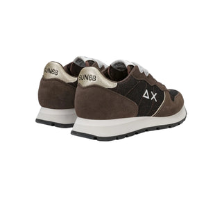 Sun68 sneakers donna Ally Glitter Textile marrone